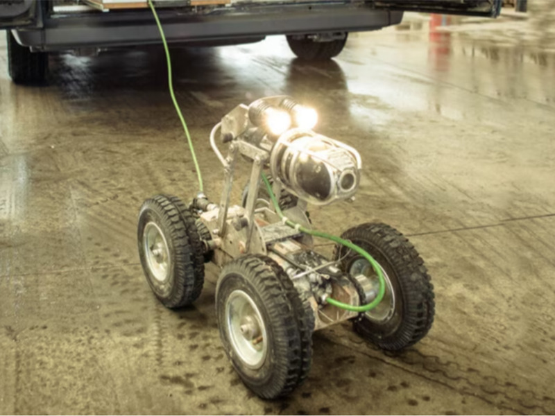 管道爬行机器人